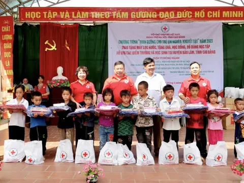 Cao Bằng: Tháng Nhân đạo lan tỏa những việc làm thiện nguyện