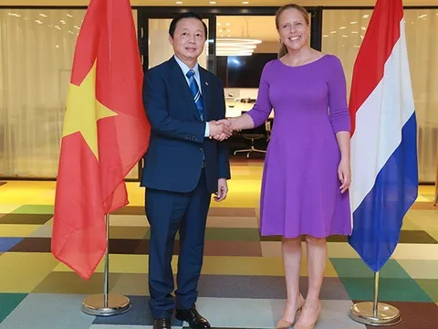 Việt Nam và Hà Lan thúc đẩy hợp tác trong thích ứng biến đổi khí hậu