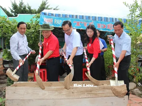 Lãnh đạo Trung ương Hội Chữ thập đỏ tham quan mô hình sinh kế tại Bạc Liêu