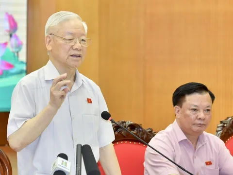 Tổng Bí thư: Xây dựng văn hóa từ việc đi đứng, nói năng