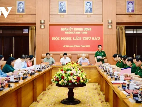 Tổng Bí thư Nguyễn Phú Trọng chủ trì hội nghị Quân ủy Trung ương 6 tháng đầu năm