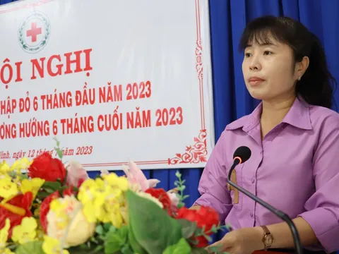Tây Ninh: Hội Chữ thập đỏ thành phố có nhiều chỉ tiêu đạt, vượt trong 6 tháng đầu năm