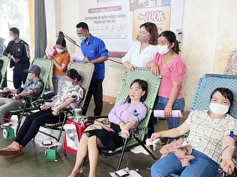 Gia Lai: Trên 400 người hiến máu tình nguyện tại huyện Ia Grai