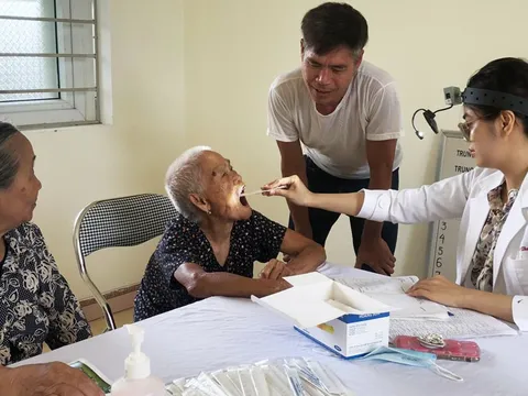 Thái Nguyên: Khám bệnh, cấp thuốc miễn phí cho người cao tuổi
