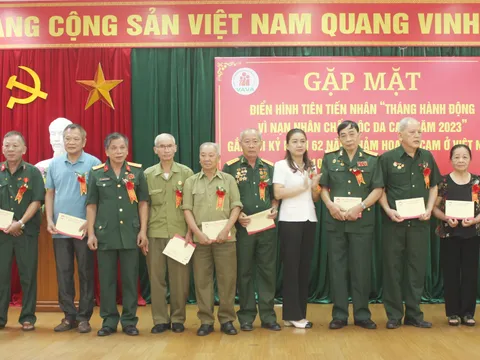 Cao Bằng: Gặp mặt điển hình tiên tiến nhân Tháng hành động “Vì nạn nhân chất độc da cam”