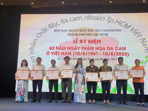 TP Hồ Chí Minh: Hơn 8 tỉ đồng chăm lo cho nạn nhân chất độc da cam