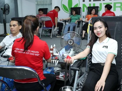 Tiếp nhận 280 đơn vị máu từ sự kiện hiến tình nguyện của doanh nghiệp