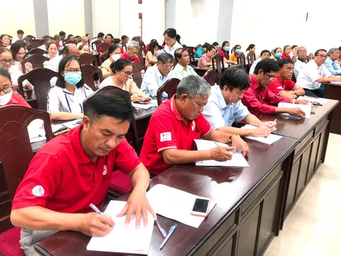 Bình Thuận: Tập huấn nghiệp vụ công tác Hội Chữ thập đỏ