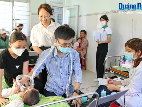 Quảng Ngãi: Khám sàng lọc bệnh tim miễn phí cho 500 trẻ em nghèo huyện Bình Sơn
