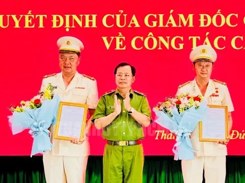 Thượng tá Nguyễn Đình Dương được bổ nhiệm giữ chức Phó Giám đốc Công an TP Hồ Chí Minh