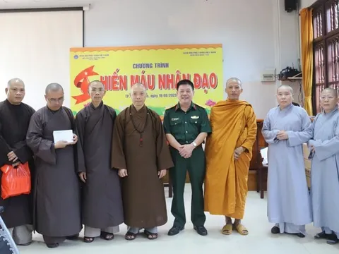 Học viện Phật giáo Việt Nam tại TP.HCM tổ chức hiến máu nhân đạo lần 4