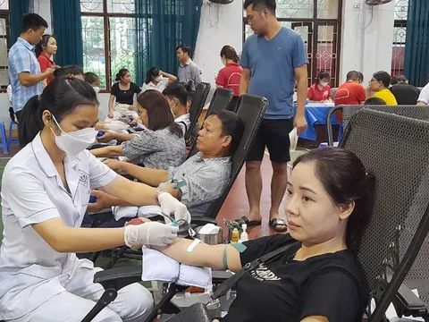 Thái Nguyên: Trên 300 người tham gia hiến máu tình nguyện