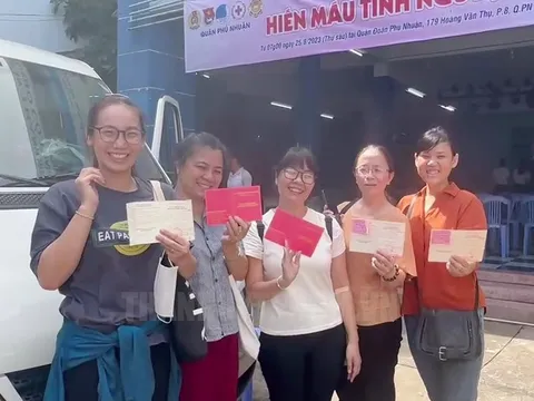 Quận Phú Nhuận (TP Hồ Chí Minh) tổ chức Ngày hội hiến máu tình nguyện