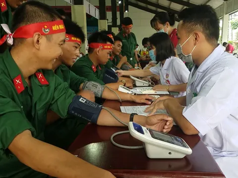 Tuổi trẻ quân đội hiến khoảng 50.000 đơn vị máu mỗi năm