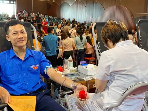 Thái Nguyên: Trên 700 người đăng ký hiến máu tình nguyện tại huyện Đồng Hỷ