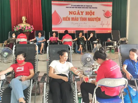 Hà Nội: Huyện Mê Linh tổ chức hiến máu tình nguyện năm 2023