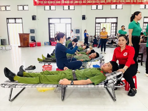 Quảng Nam: Sôi nổi ngày hội hiến máu tình nguyện ở Duy Xuyên