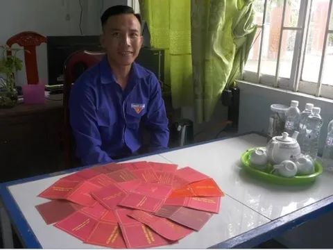 Bí thư đoàn xã 16 lần hiến máu tình nguyện