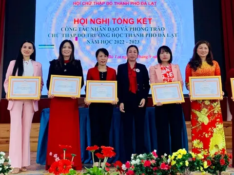 Phong trào Chữ thập đỏ trường học tại Đà Lạt đạt gần 6,4 tỷ đồng