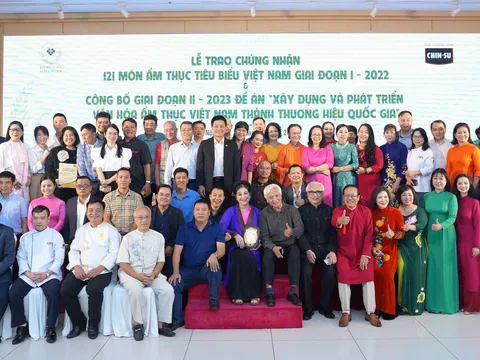 CHIN-SU đồng hành cùng Hiệp hội Văn hóa Ẩm thực Việt Nam vinh danh 121 món ăn tiêu biểu năm 2022