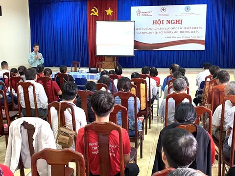 Khánh Hoà: Hơn 100 học viên tham gia tập huấn về hiến máu tình nguyện.