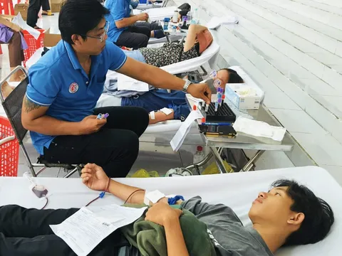 TP.Thủ Dầu Một vượt chỉ tiêu giao về vận động hiến máu tình nguyện