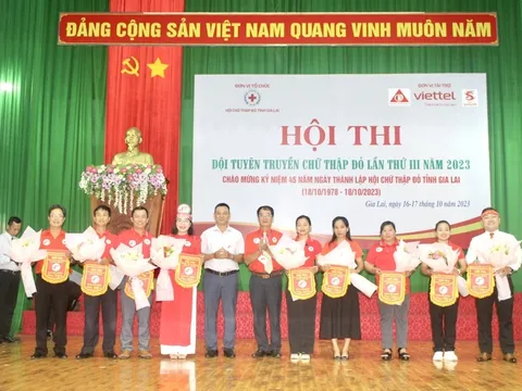 Gia Lai: Khai mạc Hội thi đội tuyên truyền Chữ thập đỏ lần thứ III