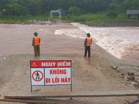 Nguy cơ cao lũ quét, sạt lở ở khu vực từ Thanh Hóa đến Quảng Trị