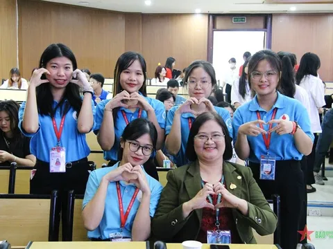 Tuổi trẻ Học viện Tài chính hào hứng tham gia hiến máu tình nguyện