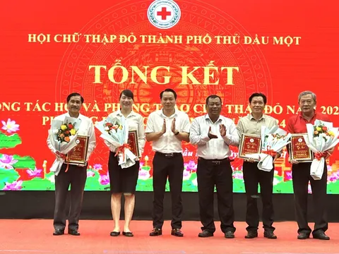 Hội Chữ thập đỏ thành phố Thủ Dầu Một thực hiện tốt công tác nhân đạo, an sinh xã hội