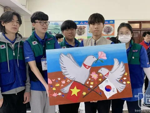 Sôi nổi các hoạt động giao lưu thanh niên Chữ thập đỏ Việt Nam - Hàn Quốc