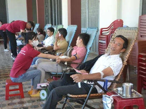 Giáo hạt Pleiku tích cực tham gia hiến máu tình nguyện