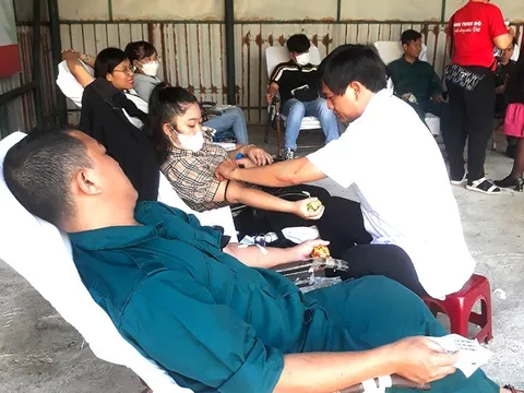 Phú Yên: Hơn 150 người hiến máu đầu xuân