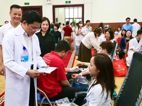 Tri ân và kêu gọi đoàn viên, người lao động hiến máu