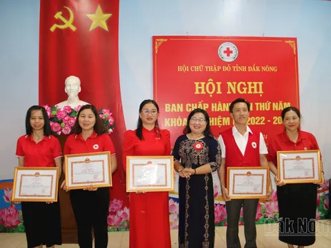 Đắk Nông: Hơn 333.000 lượt đối tượng hưởng lợi từ hoạt động chữ thập đỏ