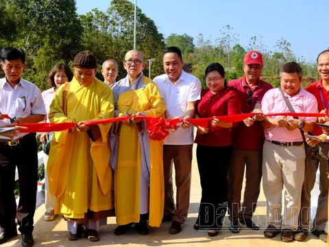 Đắk Nông: Khánh thành cầu dân sinh hơn 900 triệu đồng tại xã Nâm N’Jang