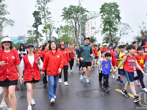 Thái Nguyên: Phát động chiến dịch “Triệu bước chân nhân ái”
