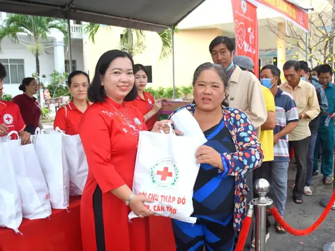 Hội Chữ thập đỏ TP Cần Thơ triển khai kế hoạch thực hiện Tháng Nhân đạo năm 2024