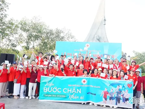 Tiền Giang: Phát động Chiến dịch "Triệu bước chân nhân ái"
