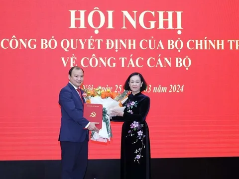 Phó Trưởng Ban Tuyên giáo Trung ương Lê Hải Bình làm Tổng Biên tập Tạp chí Cộng sản