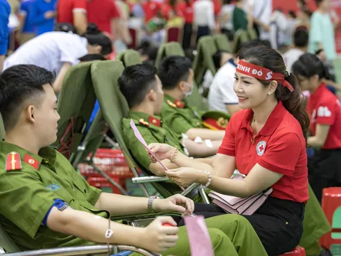 Hội Chữ thập đỏ 51 tỉnh, thành phố đồng hành cùng Hành trình đỏ 2024