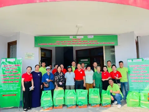 Ra mắt mô hình ngân hàng thực phẩm cho người nghèo ở Tây Nguyên
