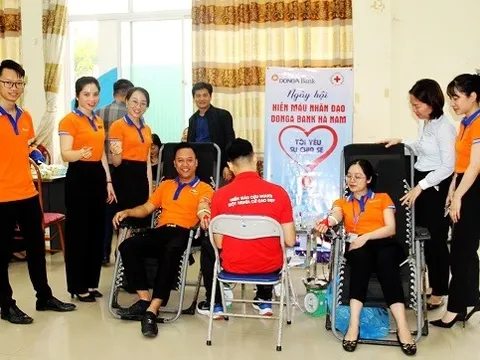Trên 370 công nhân lao động tại Hà Nam tham gia hiến máu tình nguyện