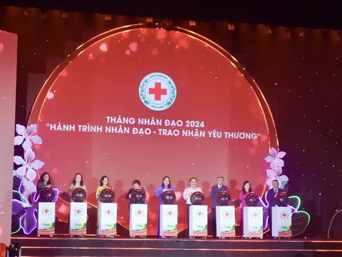 Lễ phát động Tháng Nhân đạo cấp quốc gia năm 2024