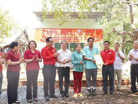 Bình Phước hỗ trợ xây dựng hàng trăm căn nhà "Chữ thập đỏ" cho người khó khăn