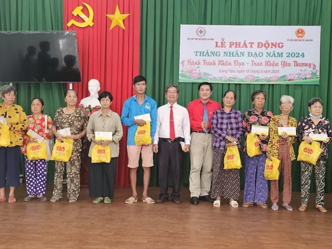 Đồng Tháp: Phát động Tháng nhân đạo 2024 tại huyện Lai Vung