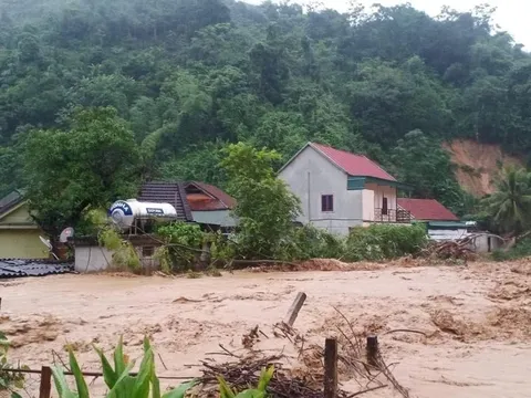 Cảnh báo lũ quét, sạt lở tại các tỉnh Lai Châu, Sơn La và Điện Biên