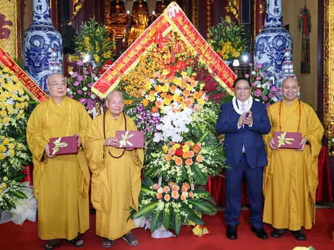 Thủ tướng Phạm Minh Chính chúc mừng Đại lễ Phật đản 2024