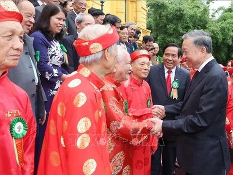 Chủ tịch nước Tô Lâm: Người cao tuổi luôn xứng danh là rường cột quốc gia