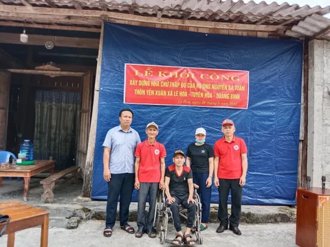 Hội Chữ thập đỏ huyện Tuyên Hóa huởng ứng Tháng Nhân đạo năm 2022